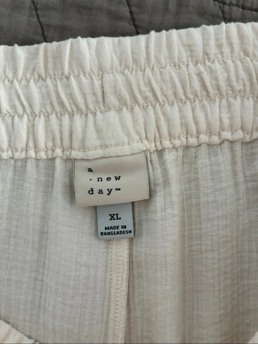 a new day Wide Leg Pants in Cream - Picture 3 of 3
